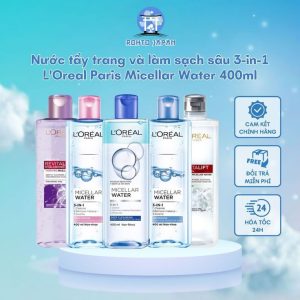 Nước tẩy trang L'Oreal Micellar Water